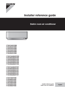 FTXA-BS, FTXA-BB, FTXA-BT, CTXA-BS, CTXA-BB, CTXA-BT_4PEN518023-3F_2019_06_installer reference guide_English download